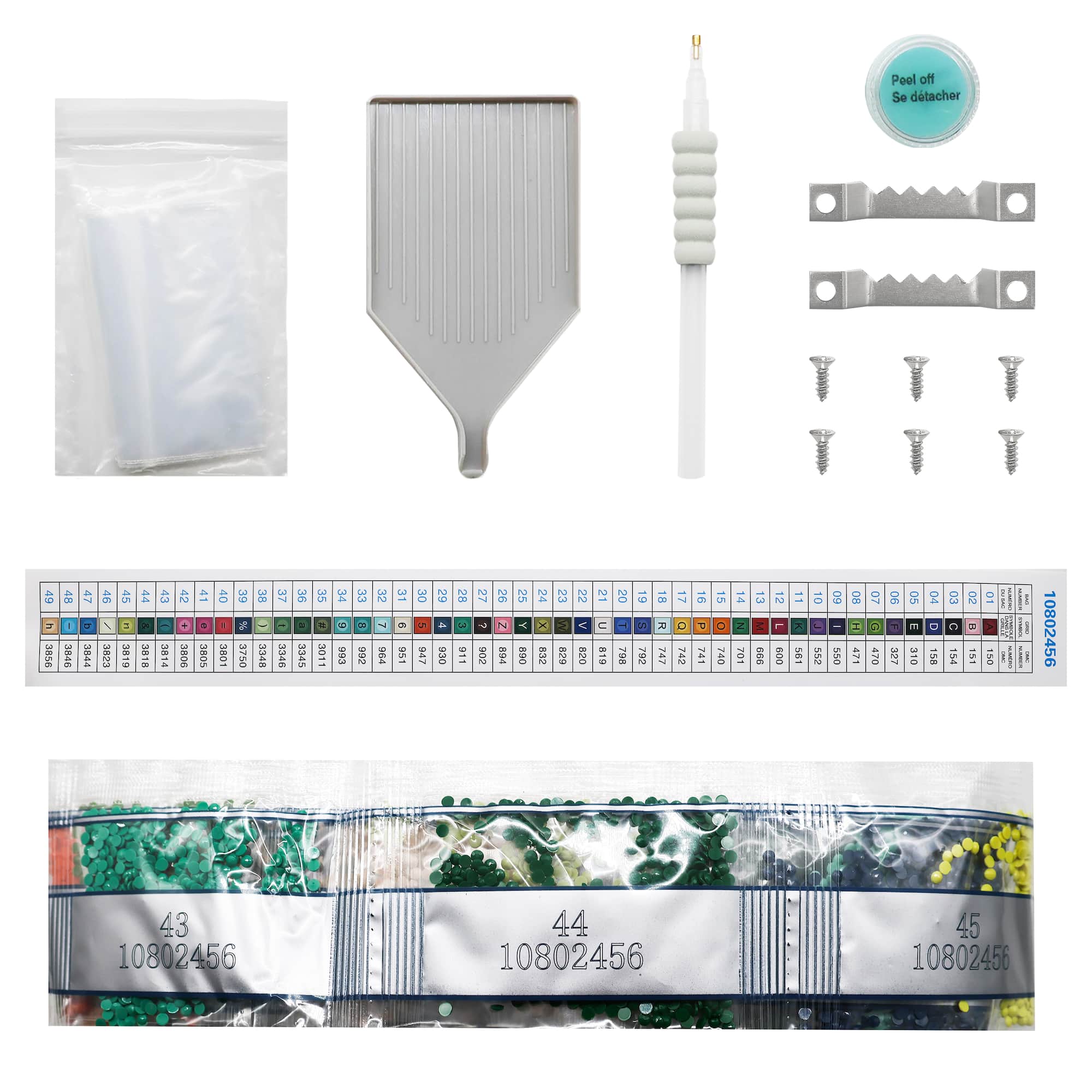8" x 10" Leopard & Tiger Diamond Art Kit by Make Market®